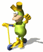 biohazardman_riding_his_scooter