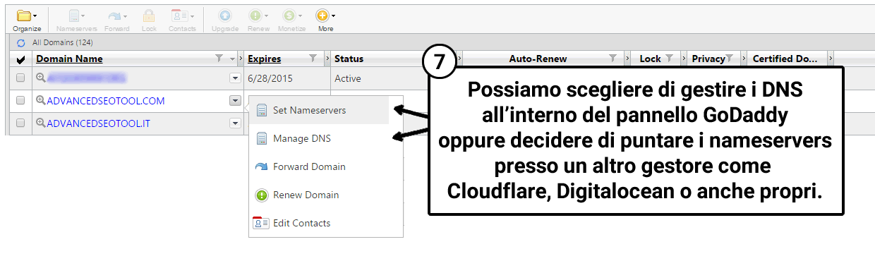 Gestisci DNS