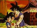 GokuJunior Quando Incontra Goku Dopo Aver Buttato La Sfera