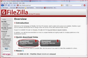 filezilla